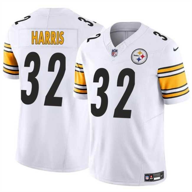 Men & Women & Youth Pittsburgh Steelers #32 Franco Harris White 2024 F.U.S.E. Alternate Vapor Untouchable Limited Stitched Jersey